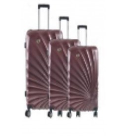 VALISE DANIEL HECHTER 48 CM ROSE POLYCARBONATE