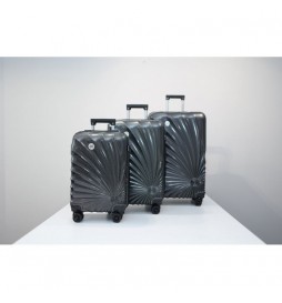 VALISE DANIEL HECHTER 60 CM DARK GREY POLYCARBONATE