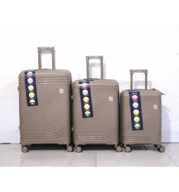 VALISE DANIEL HECHTER 70 CM CHAMPAGNE POLYPROPYLENE