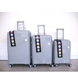 VALISE DANIEL HECHTER 70 CM SILVER POLYPROPYLENE