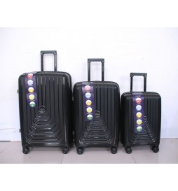 VALISE DANIEL HECHTER 48 CM NOIR POLYPROPYLENE