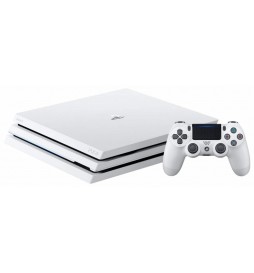 CONSOLE SONY PS4 PRO 1TO BLANCHE AVEC MANETTE