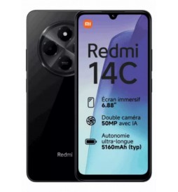 TELEPHONE PORTABLE XIAOMI REDMI 14C 128GO NOIR