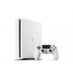 CONSOLE SONY PS4 SLIM 500GO BLANCHE AVEC MANETTE