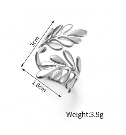 BAGUE ACIER EPI TAILLE 56