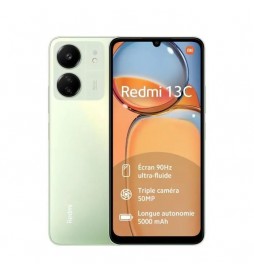 TELEPHONE PORTABLE XIAOMI REDMI 13C 256GO VERT 