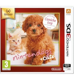 JEU 3DS NINTENDOGS + CATS CANICHE TOY & SES NOUVEAUX AMIS