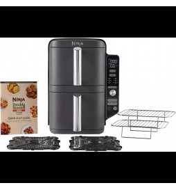 FRITEUSE SANS HUILE NINJA DOUBLE STACK XL 9,5 L SL400EU 