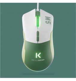 SOURIS GAMER SKILLKORP FILAIRE M5 ECO VERTE