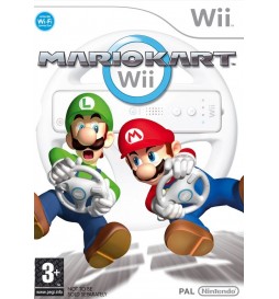 JEU WII MARIO KART WII AVEC VOLANT