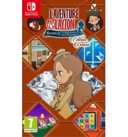 JEU SWITCH L'AVENTURE LAYTON : KATRIELLE ET LA CONSPIRATION DES MILLIONNAIRES