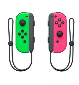 MANETTE NINTENDO SWITCH JOYCON VERT ET ROSE