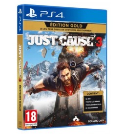 JEU PS4 JUST CAUSE 3 EDITION GOLD