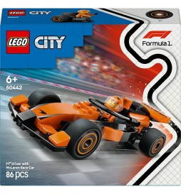 LEGO CITY VOITURE DE COURSE MCLAREN AVEC PILOTE DE F1