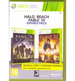 JEU XBOX 360 HALO REACH + FABLE III DOUBLE PACK