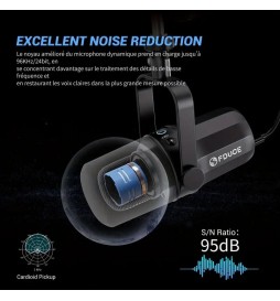 MICRO PERCHE FDUCE D30+ XLR DYNAMIC