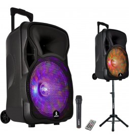 ENCEINTE  BLUETOOTH BOOST MOBILE12-SET+MICRO