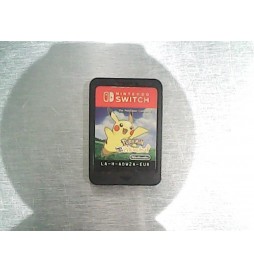 JEU SWITCH POKEMON LET'S GO PIKACHU SANS BOITE
