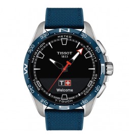 MONTRE CONNECTEE TISSOT 1853 TOUCH CONNECT BRACLET BLEU