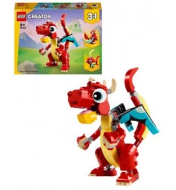 LEGO CREATOR 31145 - LE DRAGON ROUGE