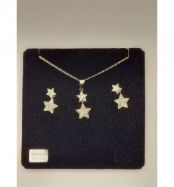 COFFRET ARGENT 925 ETOILES