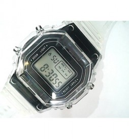 MONTRE NONAME DIGITALE BRACELET TRANSPARENT