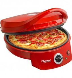 FOUR À PIZZA ÉLECTRIQUE BESTRON APZ400 ROUGE