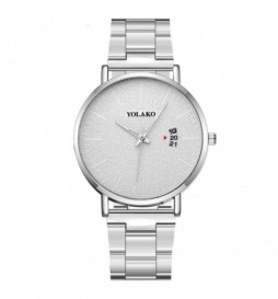 MONTRE YOLAKO GRIS ET BLANC