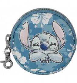PORTE-MONNAIE COOKIE LILO ET STITCH  ANGEL BLEU