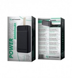 POWER BANK BEEPOWER 3000 MAH BP 30  2.1A  2XUSB BLACK