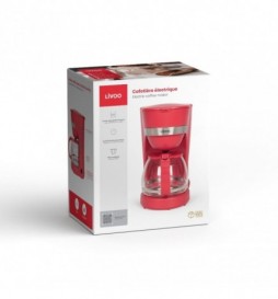 CAFETIERE ELECTRIQUE DOD200RC ROUGE