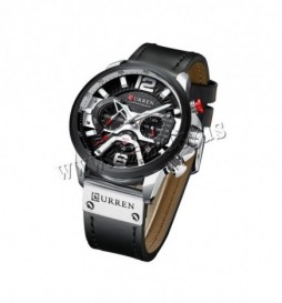 MONTRE CURREN 8329 NOIR  ET GRIS