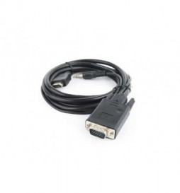 ADAPTATEUR HDMI VERS VGA / AUDIO À PORT UNIQUE NOIR A-HDMI-VGA-03-6