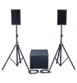 SOUNDMATE1-MKII ENSEMBLE 2.1 SYSTEM 2*8 SAT + 15SUB S128