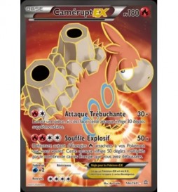 CARTE POKEMON CAMERUPT EX 146/160