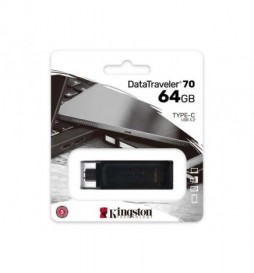 CLE USB KINGSTON DT TRAVELER 70 64GB USB-C FLASHDRIVE 3.0  DT70