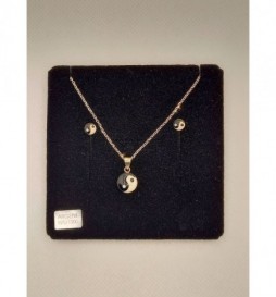 COFFRET ARGENT 925 YIN ET YANG