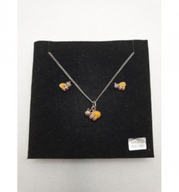 COFFRET ARGENT 925 ABEILLE