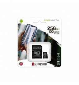 CARTE MICRO SDHC KINGSTON 256GB AVEC ADAPTATEUR 