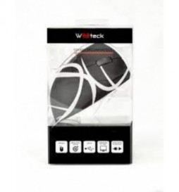 SOURIS FILAIRE ERGONOMIQUE POUR GAUCHER - NOIR