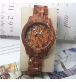 MONTRE IMITATION BOIS FONCE 