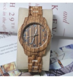 MONTRE IMITATION BOIS CLAIR