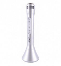 ENCEINTE MICRO KARAOKE BLUETOOTH ET LED PARTY-KAMIC-SI