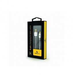 CABLEXPERT LIGHTNING-USB A CÂBLE 2M BLAN