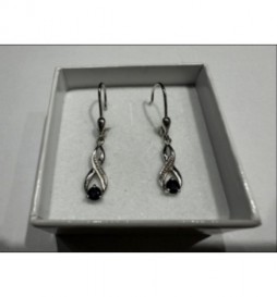 BO DORMEUSE OR 375/1000 1.42GRS  PIERRE BLEU 