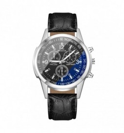 MONTRE MONDIYA BRACELET NOIR CADRAN NOIR