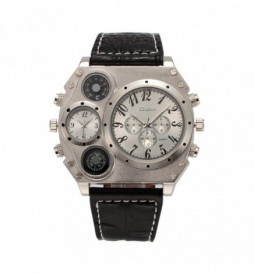 MONTRE OULM HP 1349 NOIR CADRAN GRIS