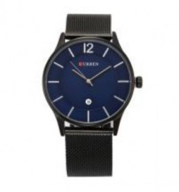 MONTRE CURREN 8231 NOIR ET BLEU
