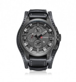MONTRE CURREN 8225 BRACELET NOIR