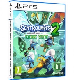JEU PS5 LES SCHTROUMPFS 2 LE PRISONNIER DE LA PIERRE VERTE